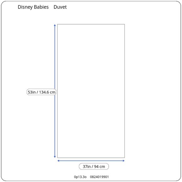 Rare Vintage Disney Babies Mickey Crib Duvet Quilt Cover Minnie Mouse Pluto - Picture 11 of 11